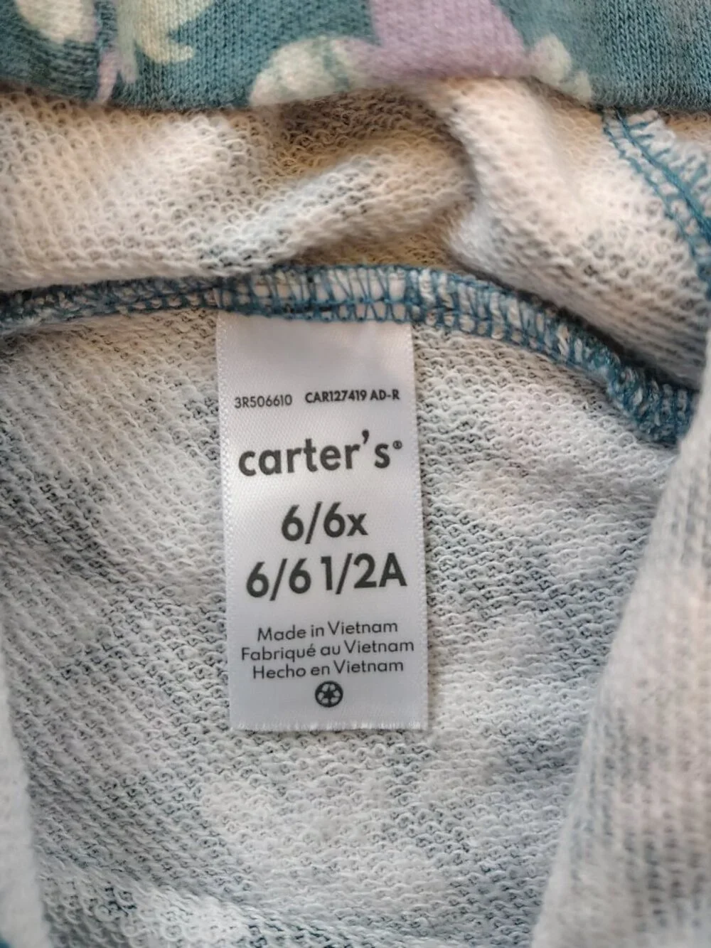 Carter Long Sleeve Sweater, Shirts, & Pants Bundle Size 6